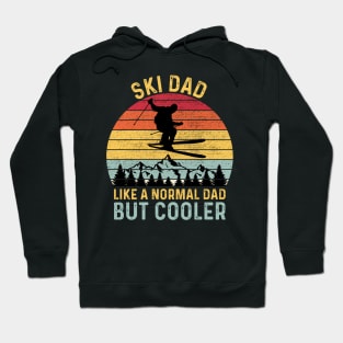 Ski Dad Like a Normal Dad but Cooler Hoodie